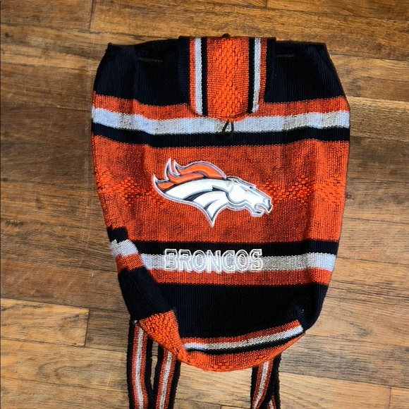NFL Denver Broncos Knit Backpack - Picture 1 of 3